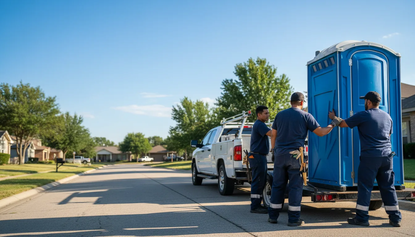 Portable Toilet Rental in Newark, AR near me